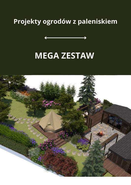 50+ projektów ogrodów z ogniskiem