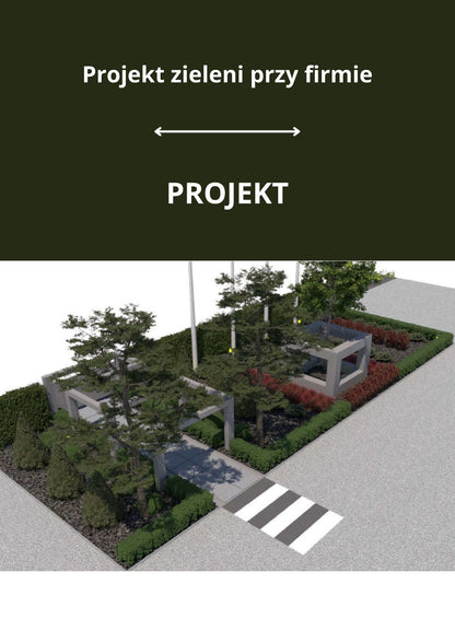 10+ projektów zieleni przy firmie