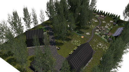 Projekt Ogrodu 900m #3