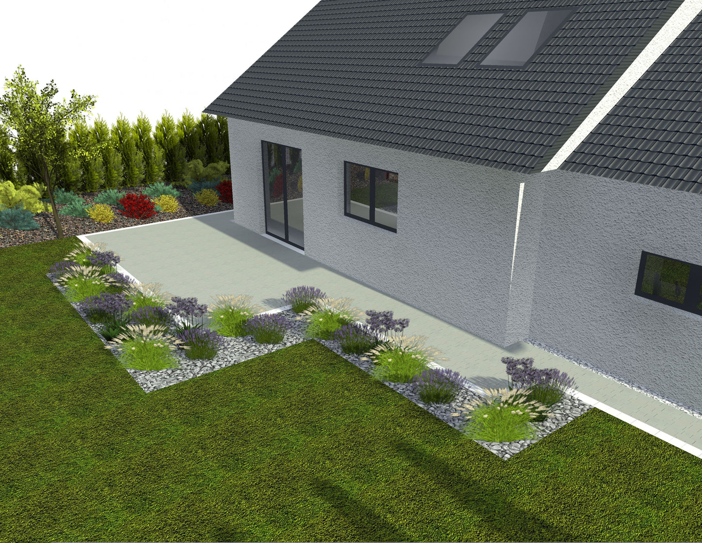 Projekt Ogrodu 700m #9