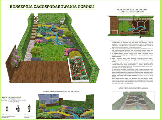Projekt Ogrodu 80m #1