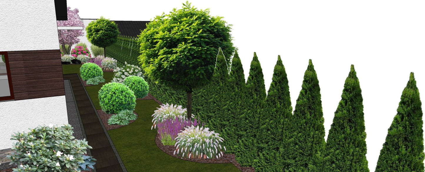 Projekt Ogrodu 300m #14