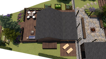 50+ projektów ogrodów z ogniskiem