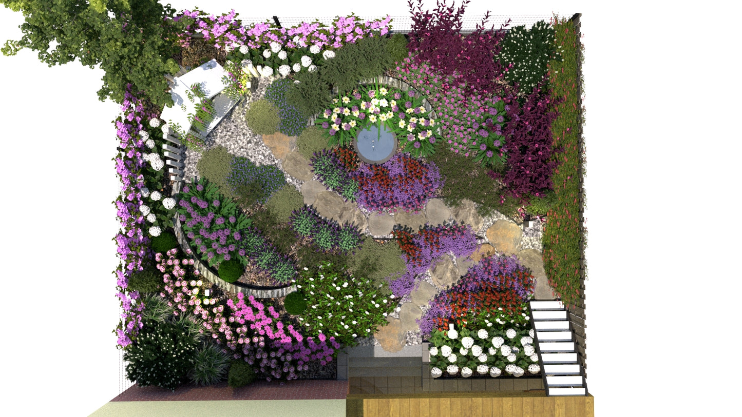 130+ projektów ogrodów w charakterze naturalistycznym