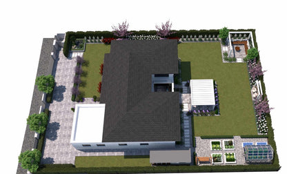 80+ projektów ogrodów w charakterze nowoczesnym