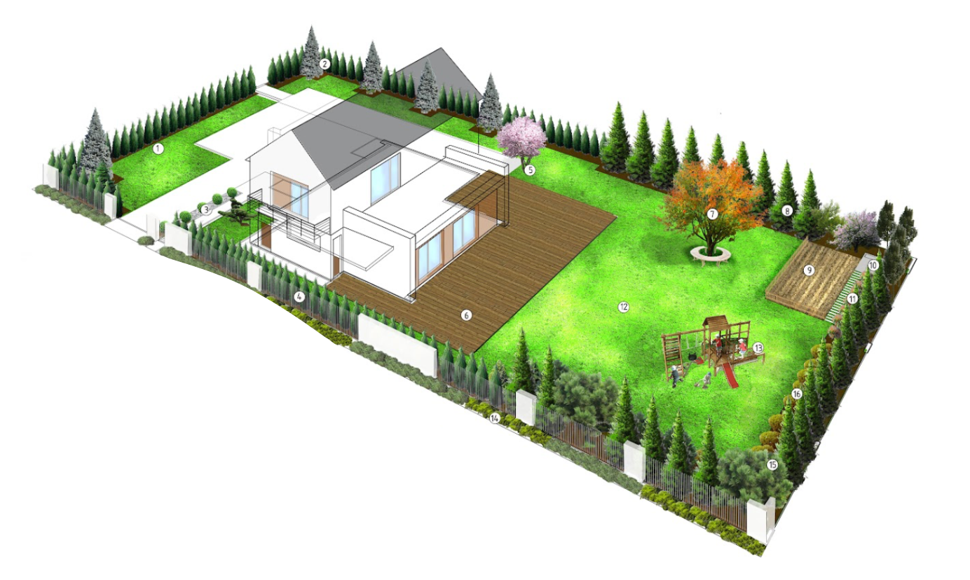 24 projekty 2000m2-3500m2 - Zestaw 15