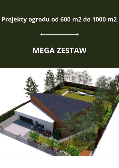 90+ projektów 600m2-1000m2 - Mega Zestaw #3