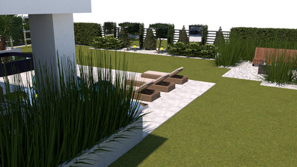 Projekt Ogrodu 700m #2