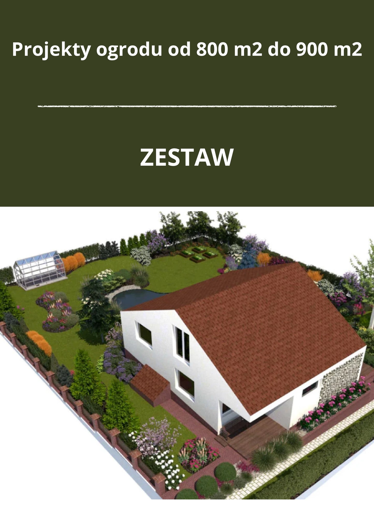 39 projektów 800m2-900m2 - Zestaw 11