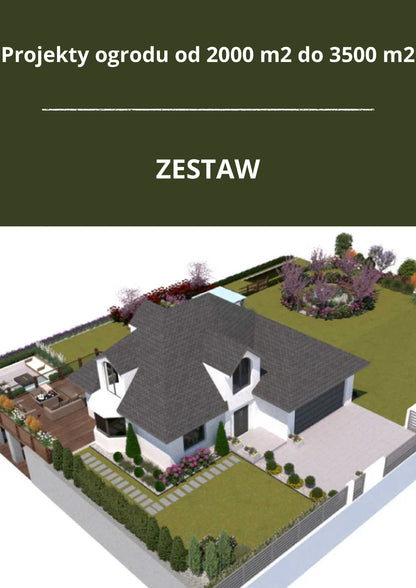 24 projekty 2000m2-3500m2 - Zestaw 15