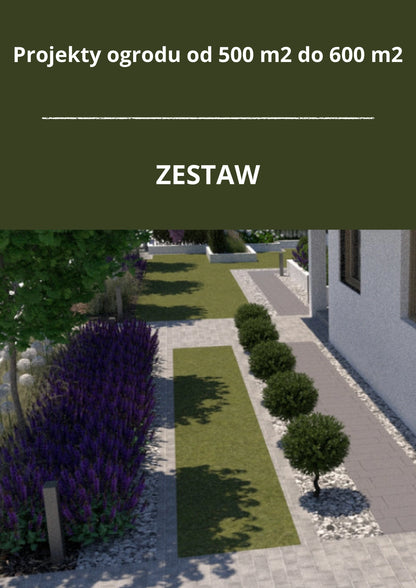 20 projektów 500m2-600m2 - Zestaw 8