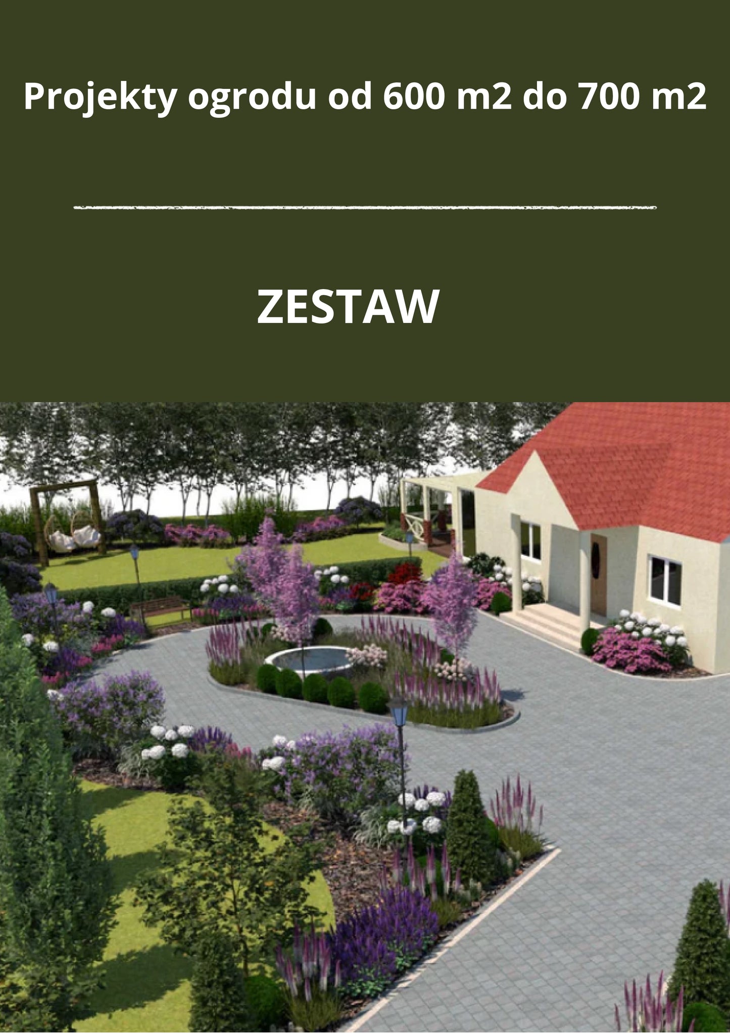 21 projektów 600m2-700m2 - Zestaw 9